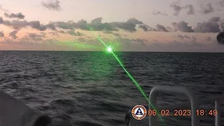 Philippines accuses China of firing a laser at one of its ships
