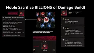 Undecember Billions of Damage LowLife Noble Sacrifice Build!
