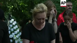 Funeral for lawyer-turned-soldier in Ukraine