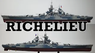 1:350 Scale Richelieu Model with Super-detail Upgrade Kit