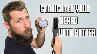 Applying Beard Product After Straightening Your Beard | Cleaning Up for A Sharp Look!!!