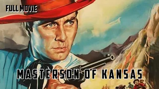 Masterson Of Kansas | English Full Movie | Western