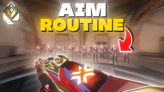This AIM ROUTINE got me to Radiant *2023* (NO BS) | Valorant Aim Guide