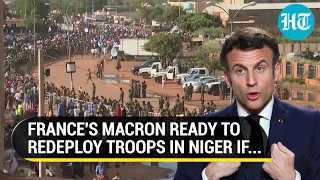 Macron’s Big Remark On Niger Crisis; ‘France Will Redeploy Troops If…’ | Watch