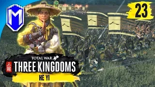 He Man Lost The Power - He Yi - Yellow Turban Records Campaign - Total War: THREE KINGDOMS Ep 23