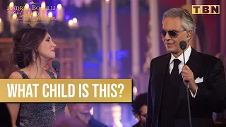 Andrea Bocelli ft. Francesca Battistelli | What Child Is This? | LIVE