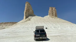 Бесконечный Казахстан. На плато Устюрт на майские.