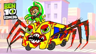 Bus Eater in Alphabet Lore vs Among Us: Stop the Evil Conspiracy | D2D Ben 10