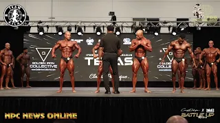 2022 IFBB Texas Pro Classic Physique Prejudging Comparisons