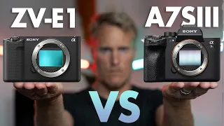 ZVE1 vs A7SIII - Which Camera is Better?