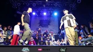 [GET_MOVING_vol.9] POPPING 4강(1) _ SEMI FINAL(HD필수!) (W)HOAN&Ringo Winbee VS JIN&OY