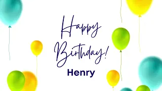 Happy Birthday Henry - The Celebration Song!