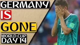 World Cup Daily: GERMANY ELIMINATED From World Cup by SOUTH KOREA! - 2018 World Cup Day 14