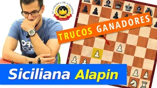 Trucos GANADORES en la Defensa Siciliana Variante Alapin