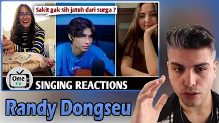 [ENG SUB] RANDY DONGSEU | Reaksi ciwik ciwik Eropa setelah lagu dari bahasa mereka | REACTION