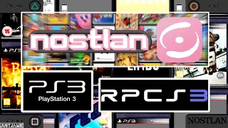 Nostlan Frontend PS3/RPCS3 Emulator Setup Guide 2024