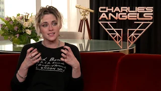 Kristen Stewart, Charlie's Angels, pick-up lines, not getting hit on, shoes, kicking ass