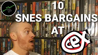 10 Super Nintendo SNES Bargains Available at CEX!