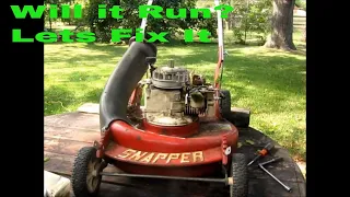 Old Snapper Push Mower Refurbish ~ Too Good for the Garbage!