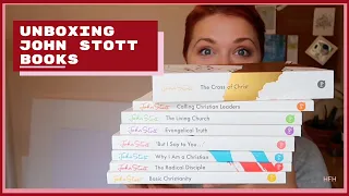 I WON AN INSTAGRAM COMPETITION!! Unboxing John Stott Books | HannahFlemingHill