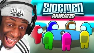 SIDEMEN AMONG US ANIMATED!!