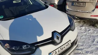 Renault Megane 3 заводим в мороз -10