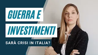 Investimenti e Guerra: crisi del mercato immobiliare in Italia?