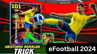 Trick To Get 101 Rated Showtime Cristiano Ronaldo In eFootball 2024 Mobile | Ronaldo trick