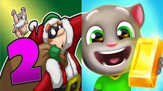 Robbery Bob 2 vs Talking Tom Gold Run Gameplay Android,ios Part 56