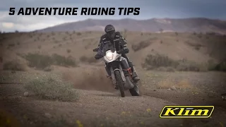 How To: 5 Adventure Riding Tips with Jimmy Lewis
