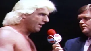 Ric Flair Vs Hacksaw Butch Reed Mid South Wrestling 1985