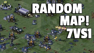 Red Alert 2 | Let's play 7 vs 1 random map
