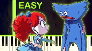 I'm not a monster - Poppy Playtime (Wanna Live) - EASY Piano Tutorial