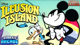 Disney Illusion Island Nintendo Switch Gameplay - Zebra's Arcade!
