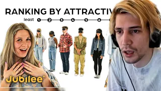 xQc Reacts To: "Strangers Rank Themselves By Attractiveness | Personality vs Looks"