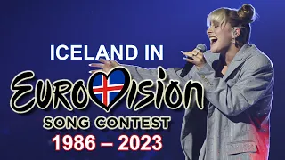 Iceland 🇮🇸 in Eurovision Song Contest (1986-2023)