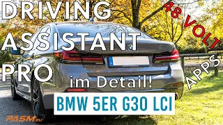 BMW 520d G30 LCI 2020 im Detail! Driving Assistant Professional, 48 Volt, Apps uvm.