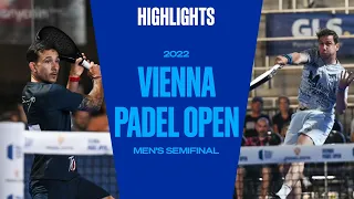 Semifinals highlights Sanyo/Tapia Vs Paquito/Di Nenno Vienna Padel Open