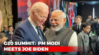 PM Modi Meets Joe Biden At G20 Summit In Bali
