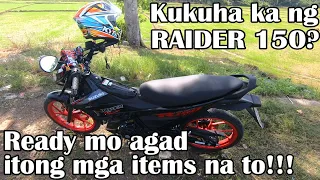 May Plano Ka Kumuha ng Raider 150? Check mo agad to! | HD | WERPA Motovlog |