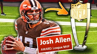 Josh Allen WINS MVP! (but we suck) | Rebuilding the 0-16 Cleveland Browns | Ep 3 [2019]