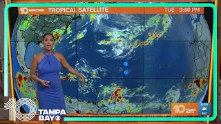 Tracking the Tropics: Warm water, but no tropical development in the Atlantic