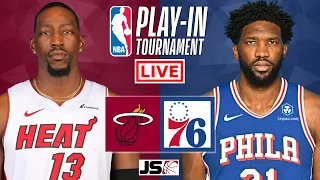 Miami Heat vs Philadelphia 76ers | NBA Play-In Tournament Live Scoreboard 2024