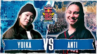 B-Girl Anti vs. B-Girl Yuika | Top 16 | Red Bull BC One World Final 2022 New York