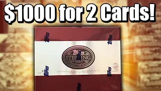 $1000 FOR 2 CARDS! | 2023 Topps Sterling Hobby Box Review