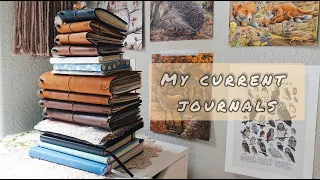 All my current journals! (and how I use them)