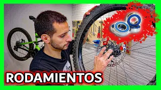 ⭕️ Cómo cambiar RODAMIENTOS de la RUEDA delantera 🚲 SPECIALIZED TURBO LEVO