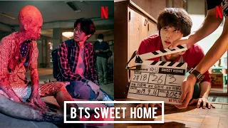 BTS Sweet Home | Keakraban Para Cast Dengan Monster