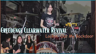 Creedence Clearwater Revival - Lookin' Out My Back Door | cover by Kalonica Nicx, Andrei Cerbu & pal