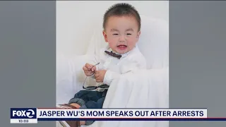 Jasper Wu's mother speaks about pain and reacts to arrests